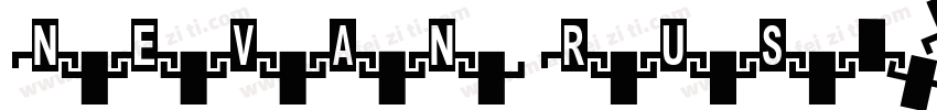 Nevan RUS字体转换